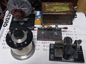 火花式アマチュア無線機