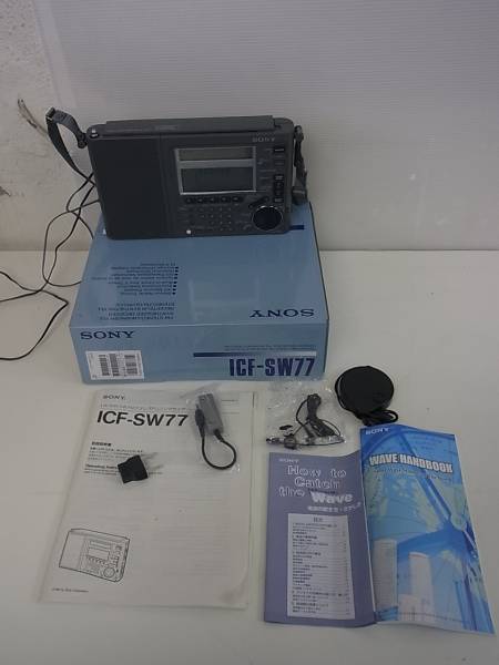 ICF-SW77短波ラジオを買い取り致しました。