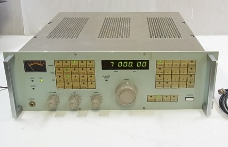 安立電気製 真空管式 業務用受信機（長波◦中波•短波ラジオ）業務用無線機