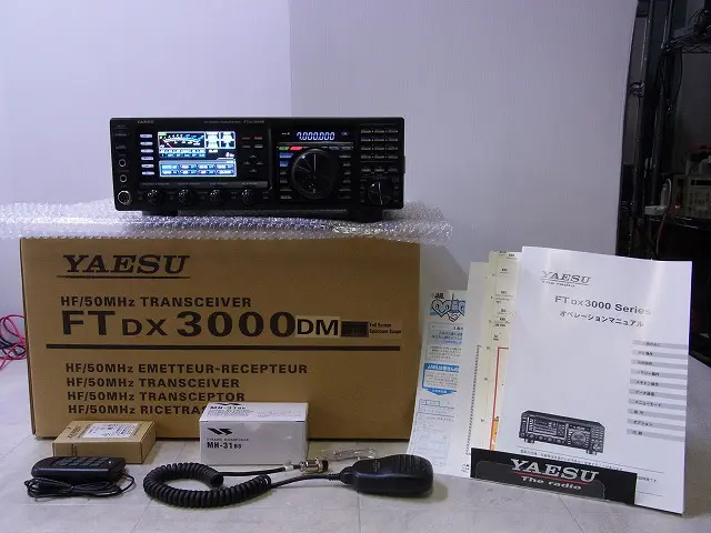 コリンズ75S-1、FTDX3000、TM-2400などお売り頂きました。