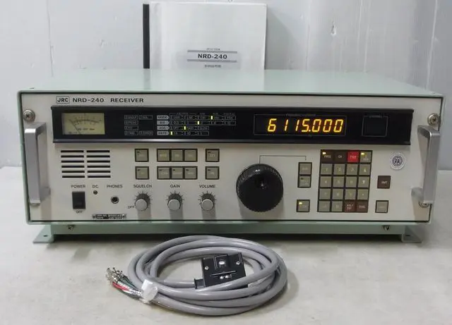JRC 日本無線 NRD-92 /改良型 業務用オールモード受信機/動作確認 JRC 日本無線 NRD-92 /改良型 業務用オールモード受信機/動作