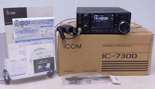 アイコム IC-7300M 50Wトランシーバー2022年12月購入箱付き