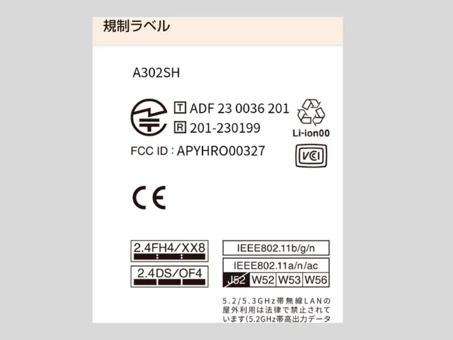 技適番号の見方