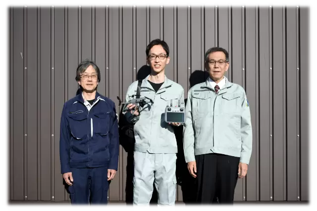 高山無線スタッフの写真。