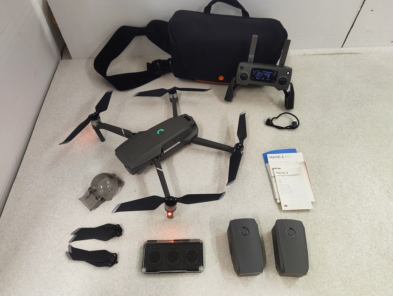 DJI Mavic 2 Pro 買取実績【アクセサリ有・宅配にてお譲りいただきました】の画像