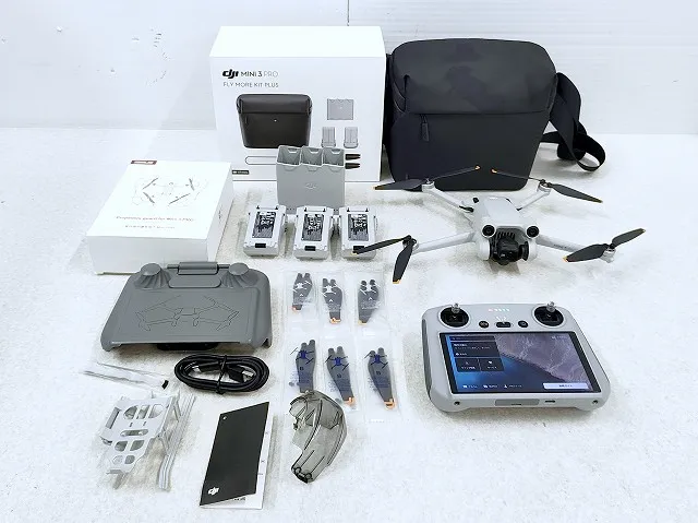 DJI Mini 3 Pro Fly Moreキット Plus（DJI RC付属） 買取実績【宅配にてお譲りいただきました】の画像